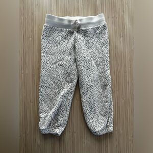 Carters toddler girl 3t leopard print sweatpants